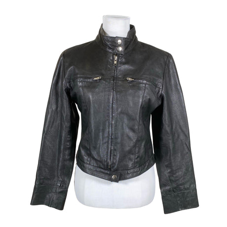 Unisex Es Ti: Ci: - Nahktagi, suurus 36 - Must ()