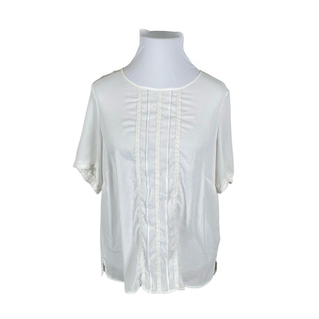 Unisex Atelier - Lühikeste käistega pluus, suurus 46 - Valge ()