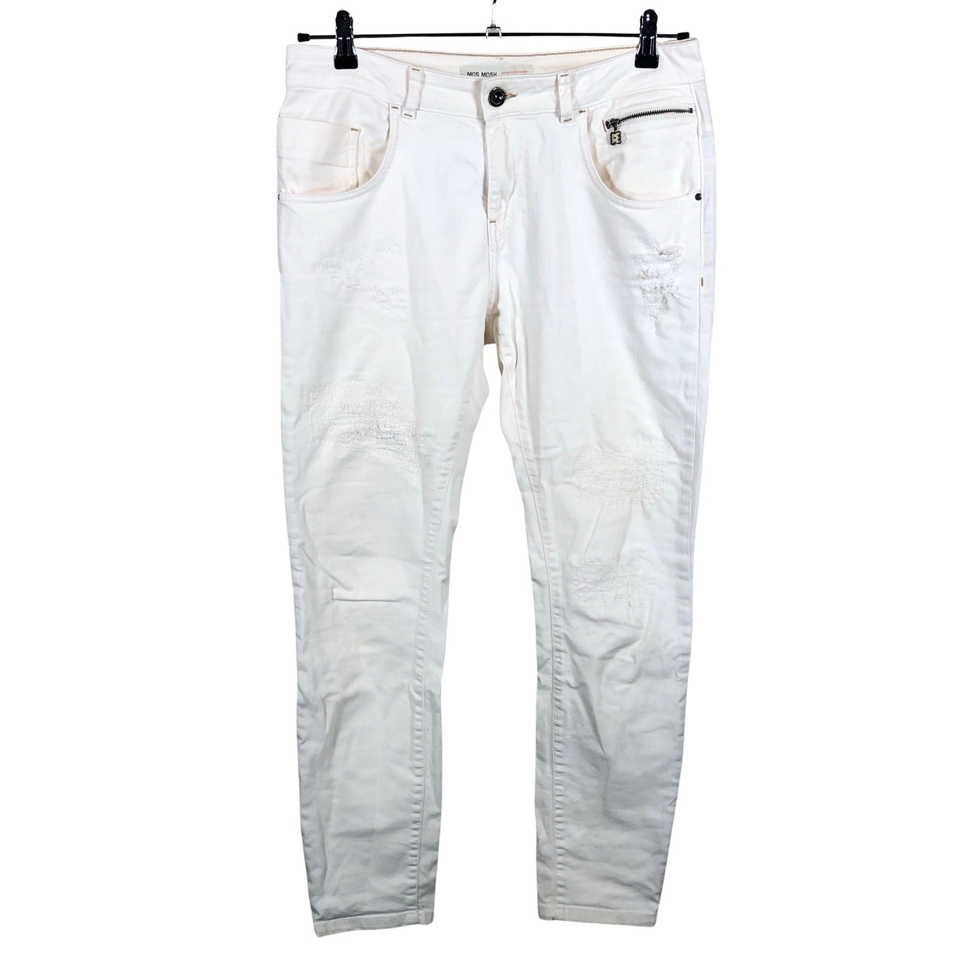 Unisex Mos Mosh - Teksad, suurus W30 - Looduslik valge (1)