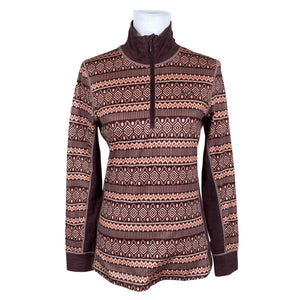 Unisex Kari Traa - Spordisärk, pikad käised, suurus 38 - Veinipunane (2)