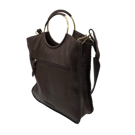 Unisex Hidesign - Käekott, suurus Maxi - Pruun (2)