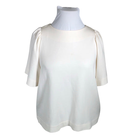 Unisex InWear - Lühikeste käistega pluus, suurus 42 - Looduslik valge ()