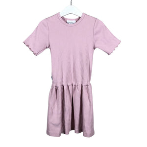 Unisex Gugguu - Trikotaažist kleit, suurus 116 - 122 - Heleroosa (1)