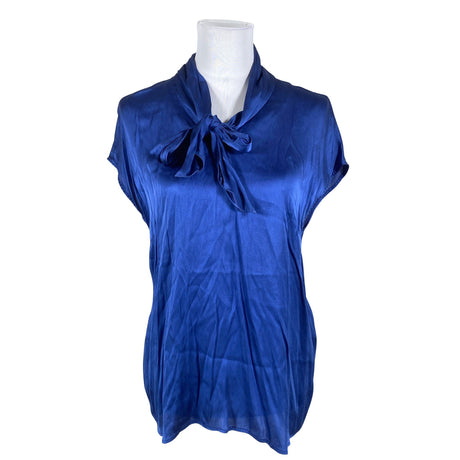 Unisex Ril's - Lühikeste käistega pluus, suurus 40 - Sinine ()