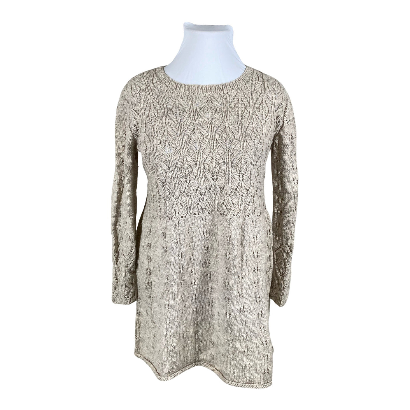 Unisex Handmade - Kootud kleit, suurus 42 - Beige (1)