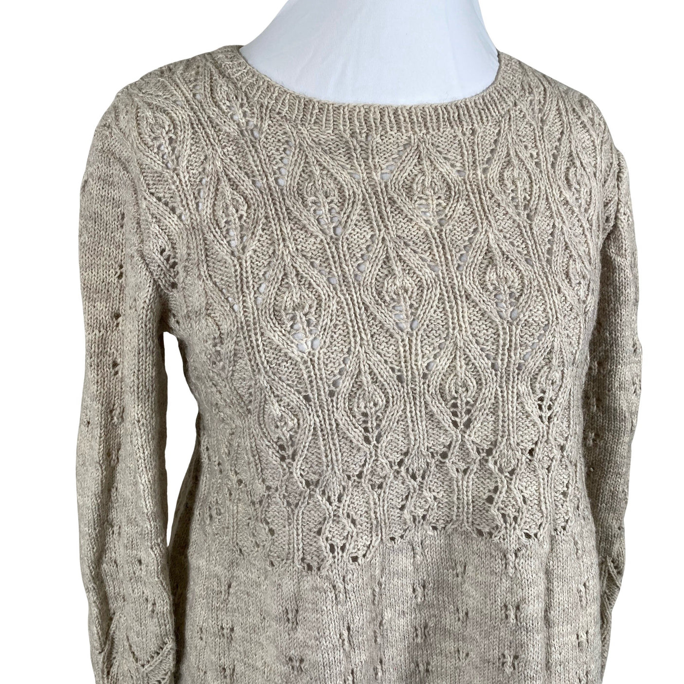 Unisex Handmade - Kootud kleit, suurus 42 - Beige (3)