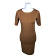 Unisex Filippa K. - Kootud kleit, suurus 36 - Pruun ()