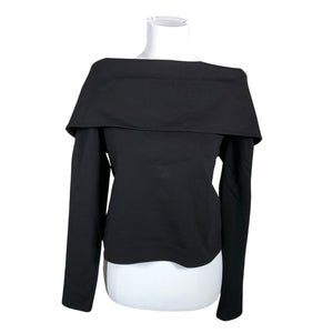 Unisex COS - Trikotaažist pluus, suurus 40 - Must (1)