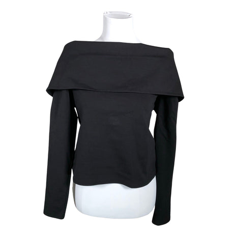 Unisex COS - Trikotaažist pluus, suurus 40 - Must ()