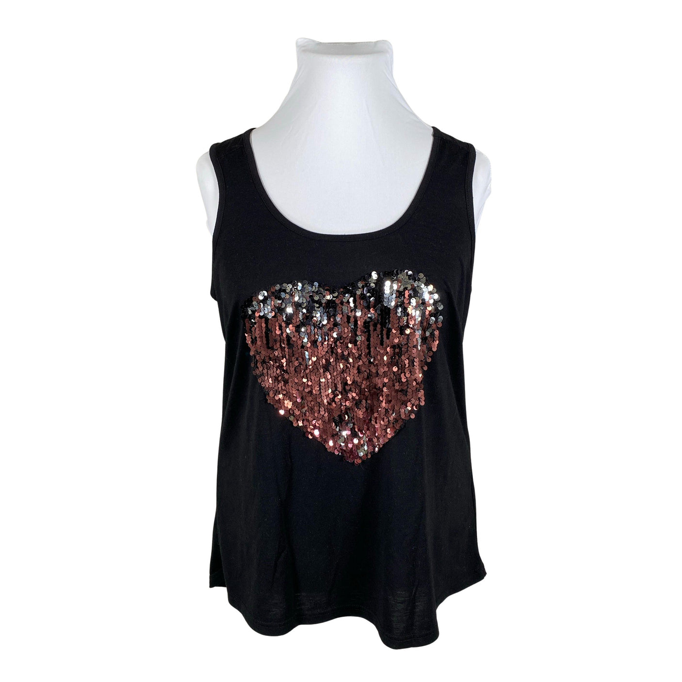 Unisex Zay - Trikotaažist topp, suurus 44 - Must (1)