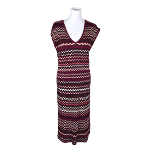 Unisex Lindex - Kootud kleit, suurus 40 - Veinipunane (1)