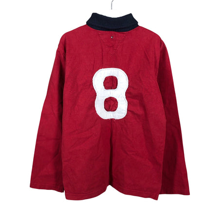 Unisex Tommy Hilfiger - Trikotaažist pluus, suurus 134 - 140 - Punane (2)