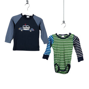 Unisex Polarn O. Pyret - Bodi, suurus 86 - 92 - Sinine (1)