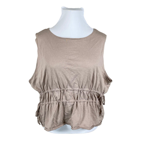 Unisex Collusion - Trikotaažist topp, suurus 52 - Beige ()