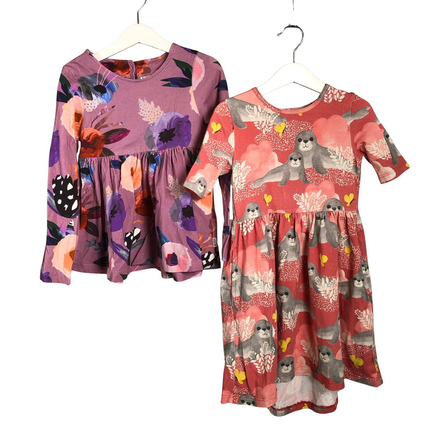 Unisex NOSH - Trikotaažist kleit, suurus 110 - 116 - Roosa (1)