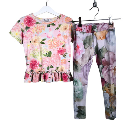 Unisex Fafa - T-särk, suurus 110 - 116 - Heleroosa ()