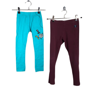 Unisex Polarn O. Pyret - Retuusid, suurus 104 - 110 - Veinipunane (1)
