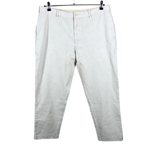 Unisex Uniqlo - Sametpüksid, suurus XL - Looduslik valge (1)