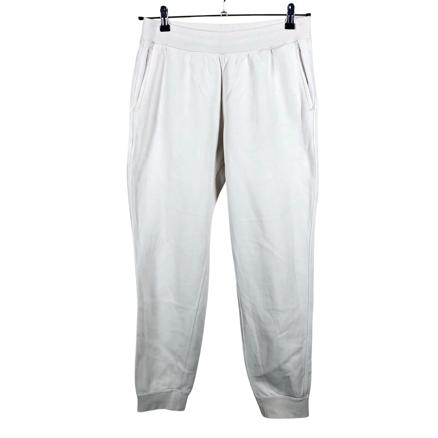 Unisex Uniqlo - Dressikangast püksid, suurus M - Looduslik valge (1)