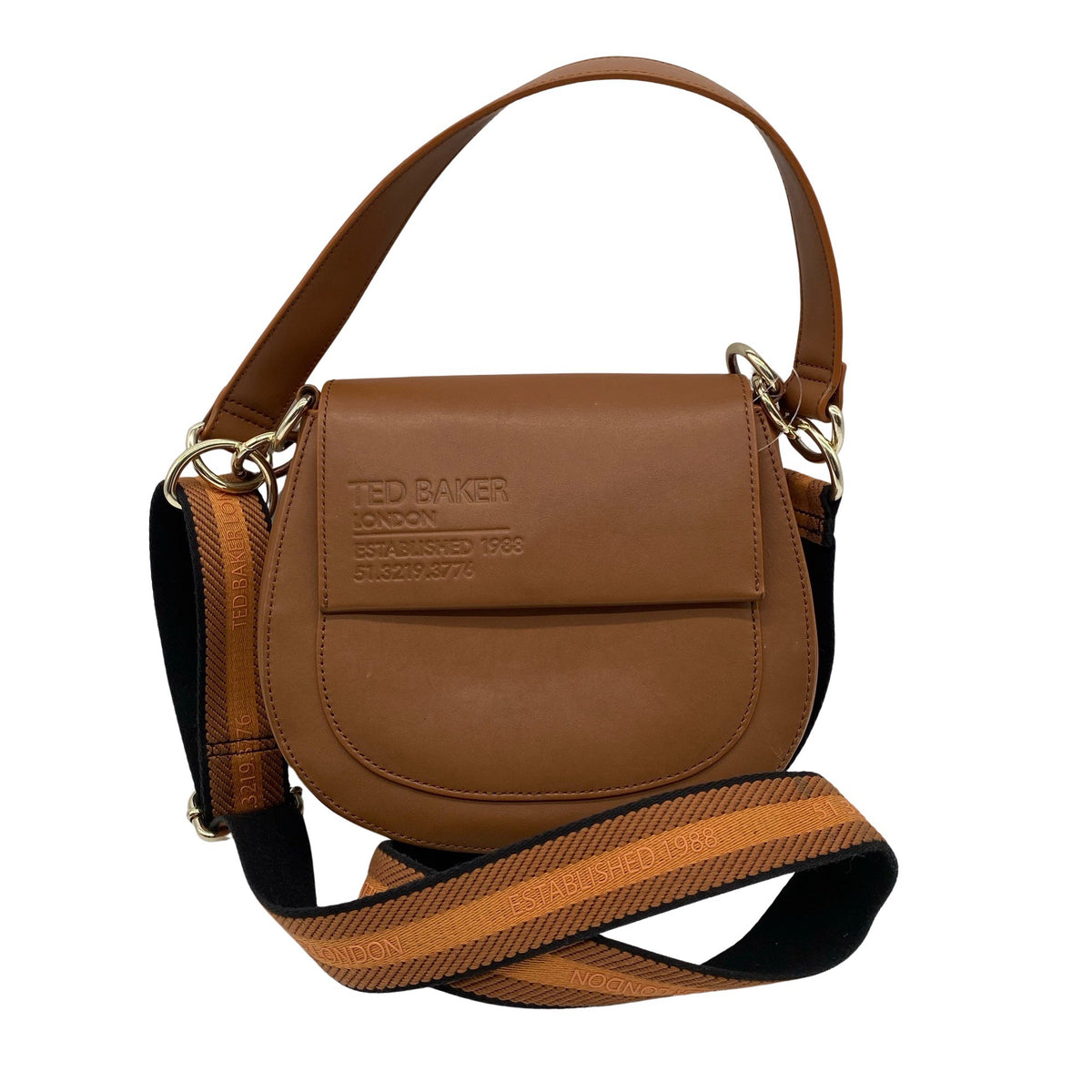 Unisex Ted Baker - Õlakott, suurus Mini - Pruun (1)