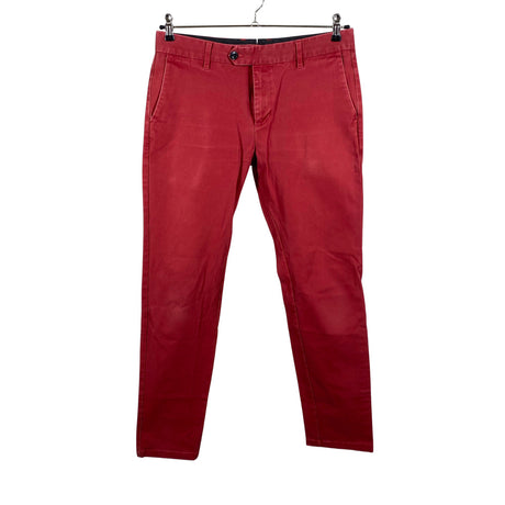 Unisex Selected - Mittevenivad püksid, suurus M - Punane ()