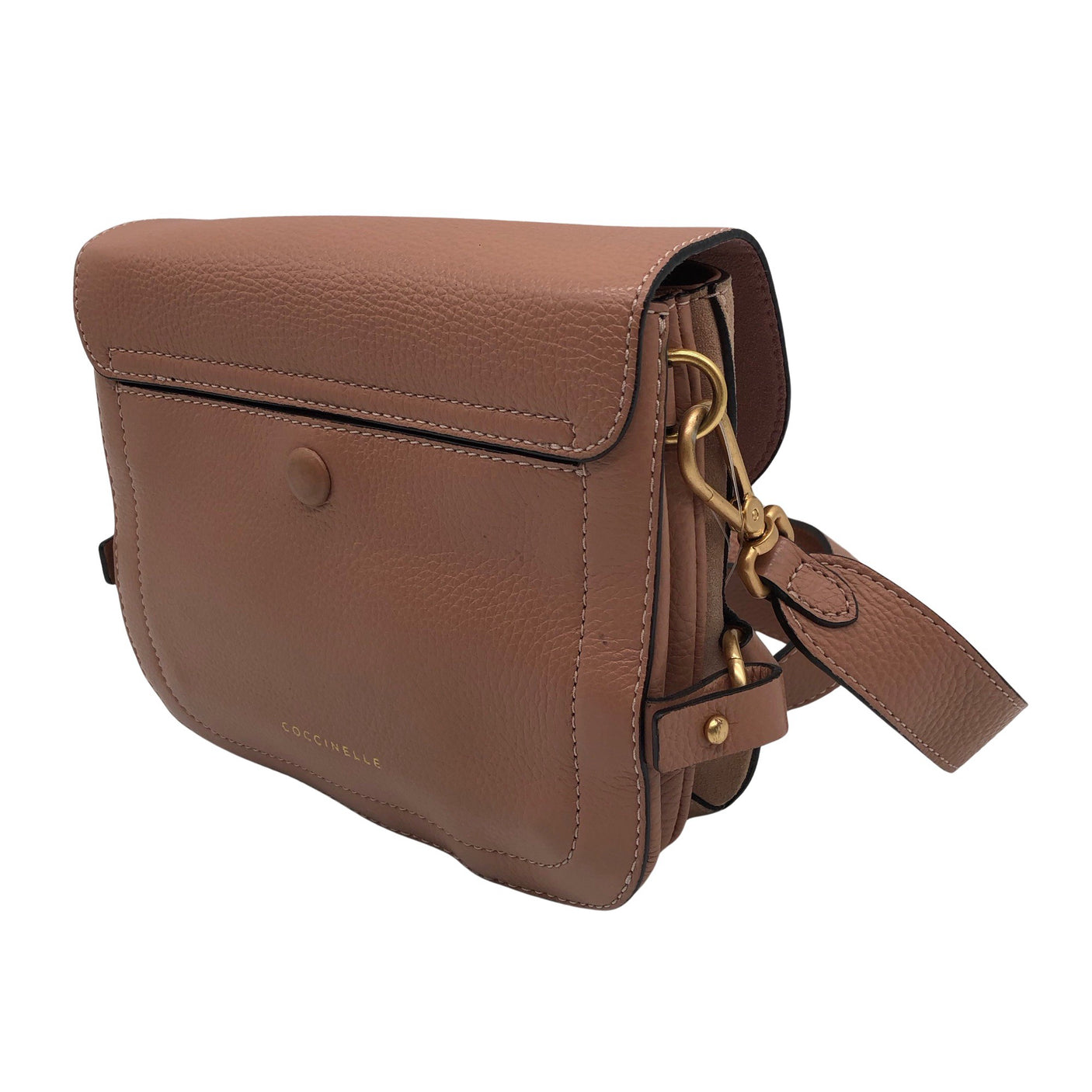 Unisex Coccinelle - Õlakott, suurus Mini - Heleroosa (2)