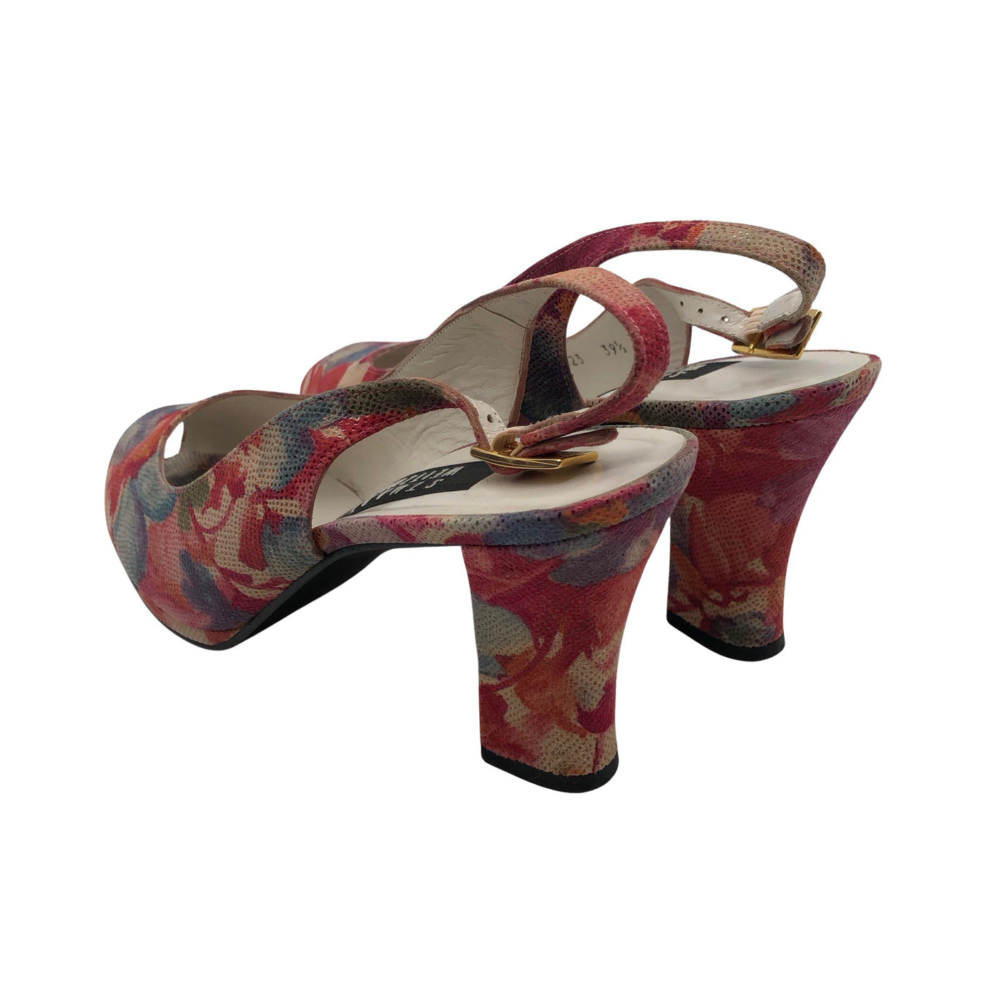 Unisex Stuart Weitzman - Lahtise ninaga kontsakingad, suurus 39 - Punane (2)