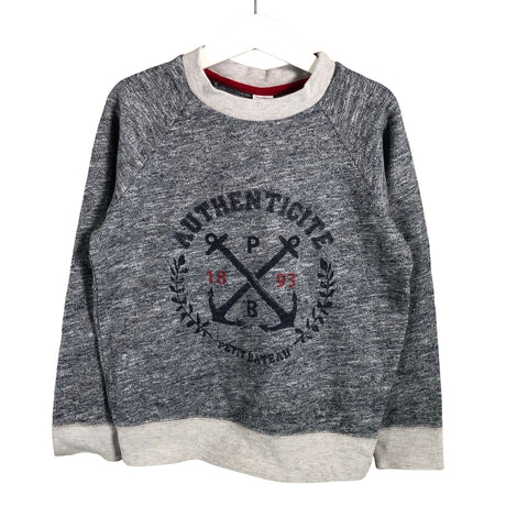 Unisex Petit Bateau - Dressikangast pluus, suurus 122 - 128 - Hall ()