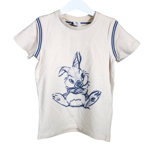 Unisex Polarn O. Pyret - T-särk, suurus 110 - 116 - Beige (1)