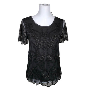 Unisex OR Collection - Lühikeste käistega pluus, suurus 38 - Hall (1)