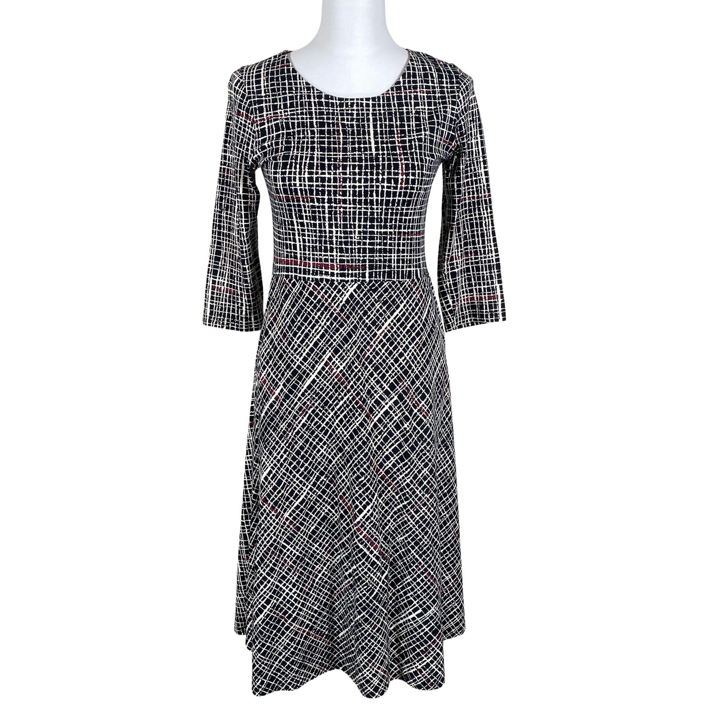 Unisex Nanso - Trikotaažist kleit, suurus 36 - Must (1)