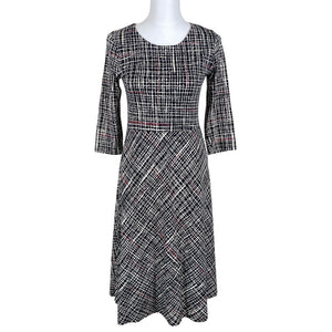 Unisex Nanso - Trikotaažist kleit, suurus 36 - Must (1)