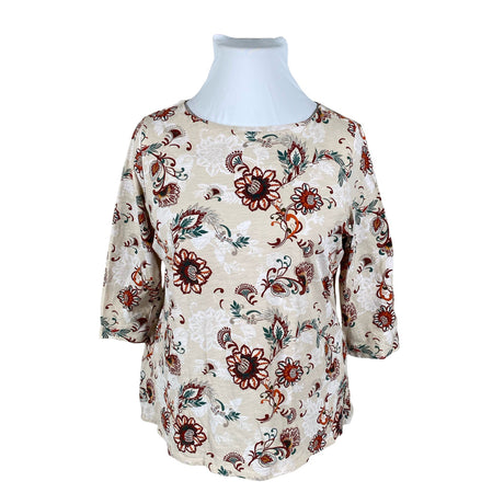 Unisex Per Una by Marks & Spencer - Trikotaažist pluus, suurus 44 - Beige ()