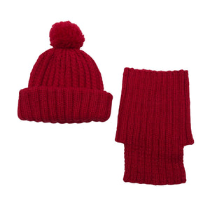 Unisex Handmade - Talvemüts, suurus 52 - 54 cm - Punane (1)