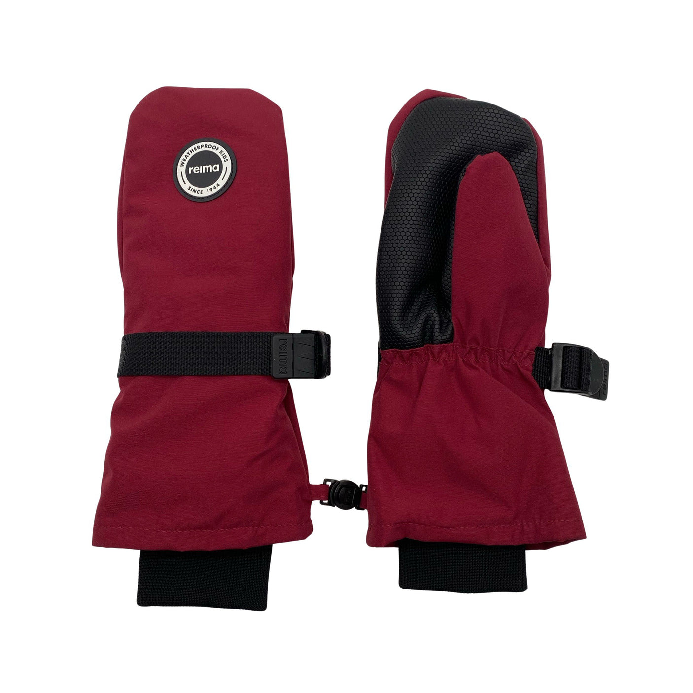 Unisex Reima - Talvekindad, suurus 5 - 8 vuotta - Veinipunane (1)