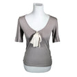 Unisex Nanso - Trikotaažist pluus, suurus 36 - Hall ()