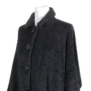 Unisex Marimekko - Villane mantel, suurus 38 - Must (2)