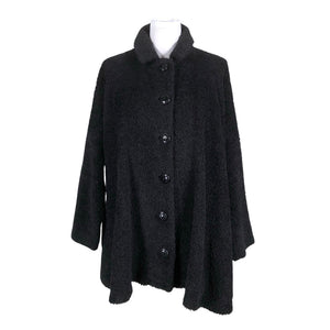 Unisex Marimekko - Villane mantel, suurus 38 - Must (1)