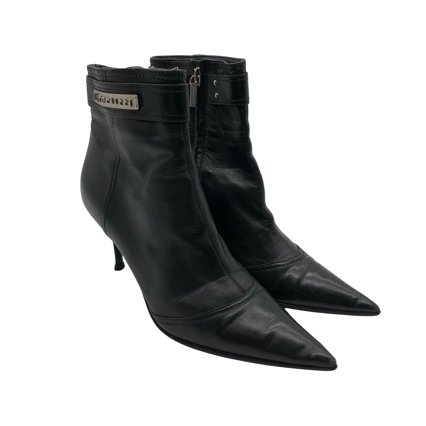 Unisex Cerruti - Poolsaapad, suurus 40 - Must (2)