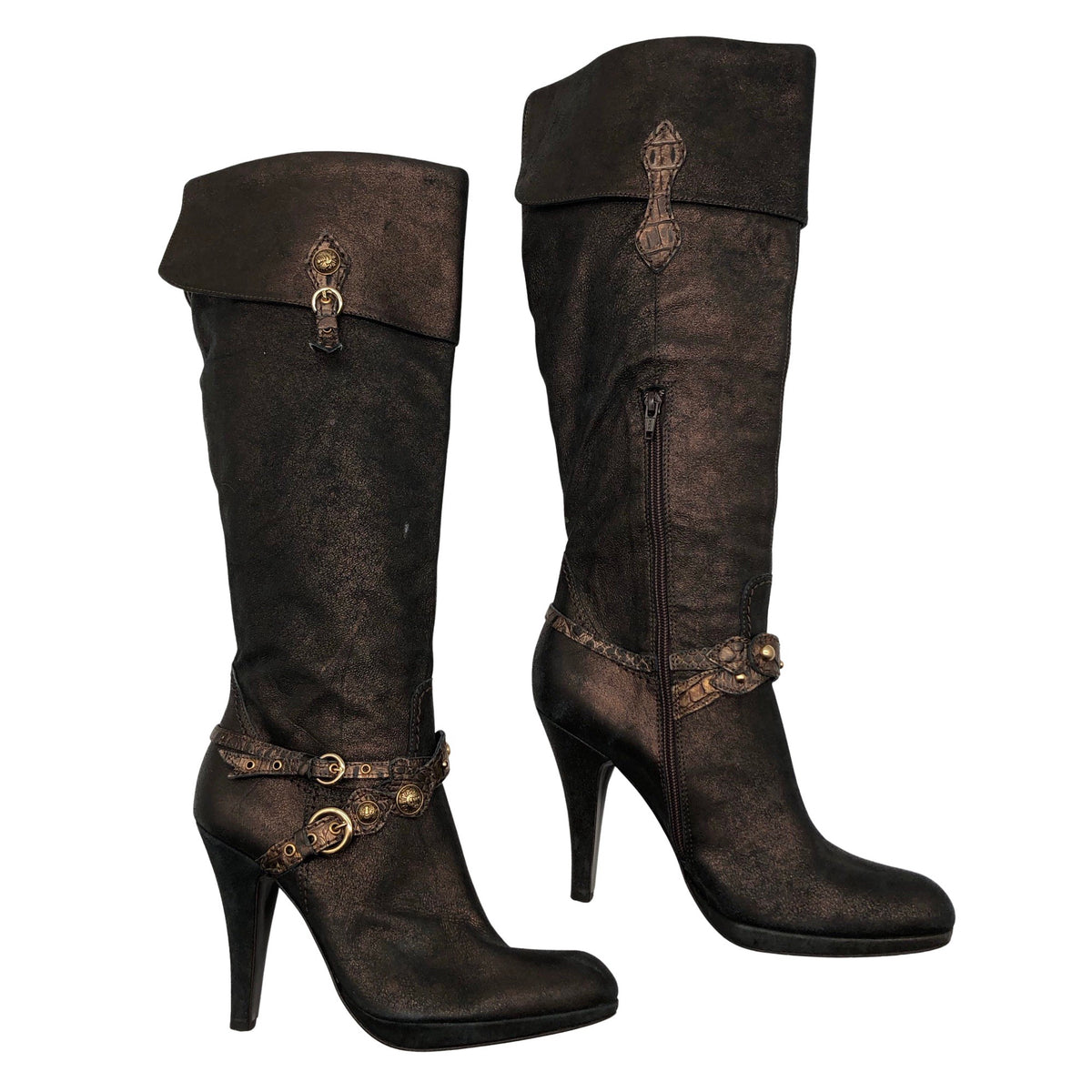 Unisex Barbara Bucci - Saapad, suurus 41 - Pruun (1)