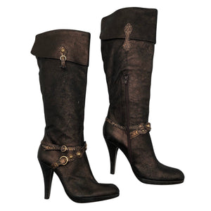 Unisex Barbara Bucci - Saapad, suurus 41 - Pruun (1)
