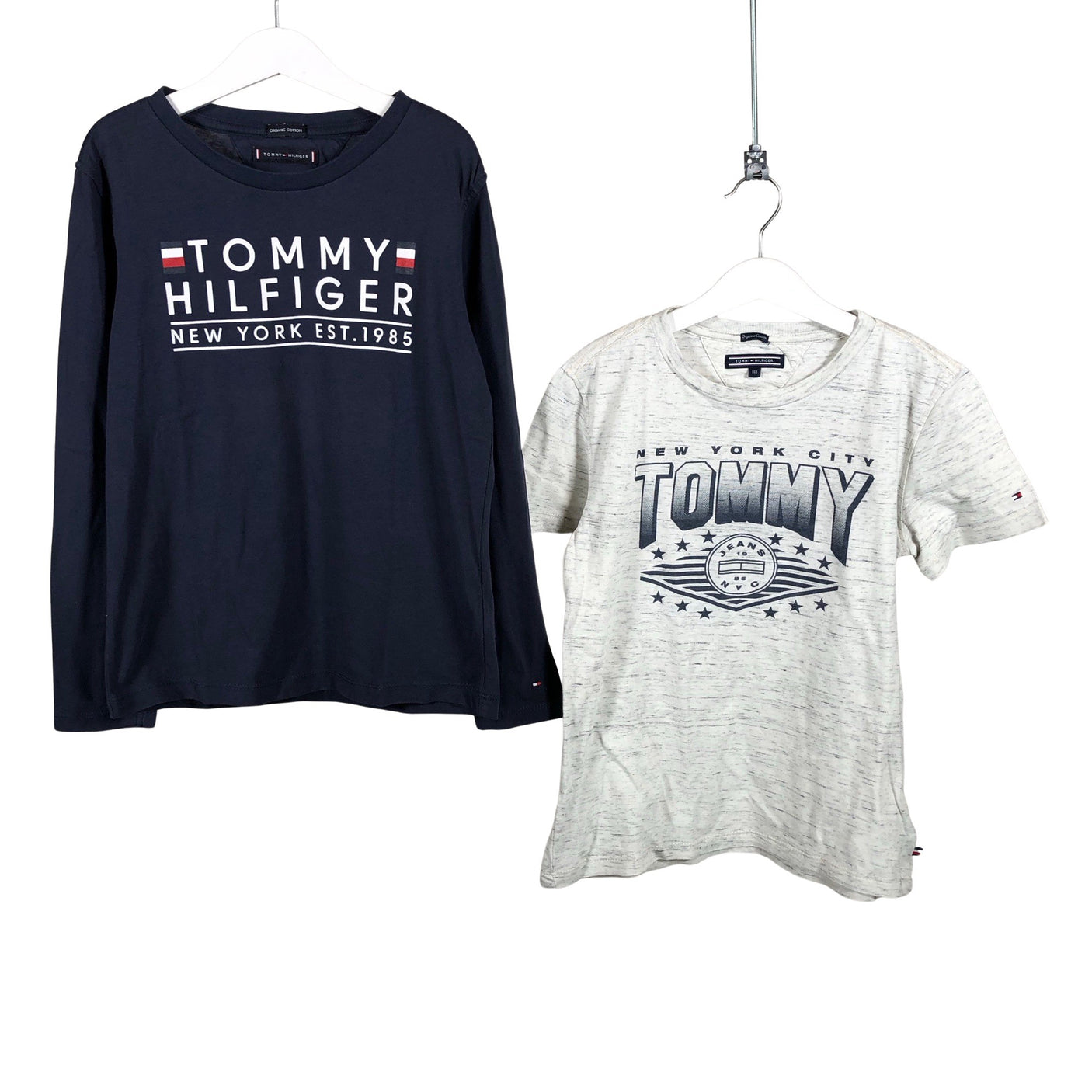 Unisex Tommy Hilfiger - Trikotaažist pluus, suurus 134 - 140 - Sinine (1)