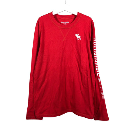 Unisex Abercrombie&Fitch - Trikotaažist pluus, suurus 146 - 152 - Punane ()