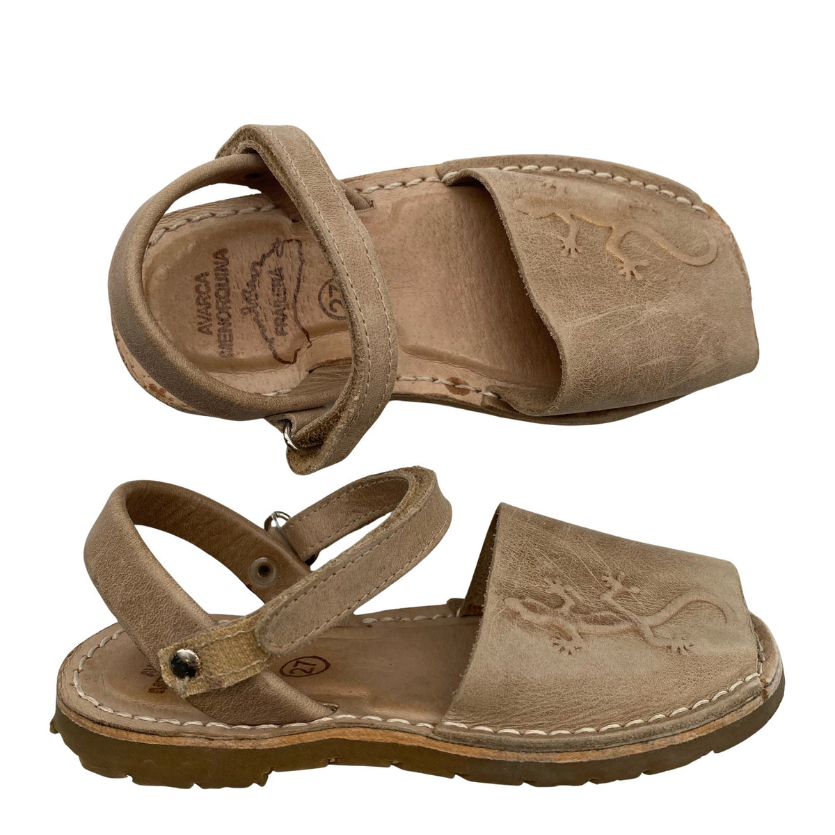 Unisex Avarca - Rihmikud, suurus 27 - Beige (1)