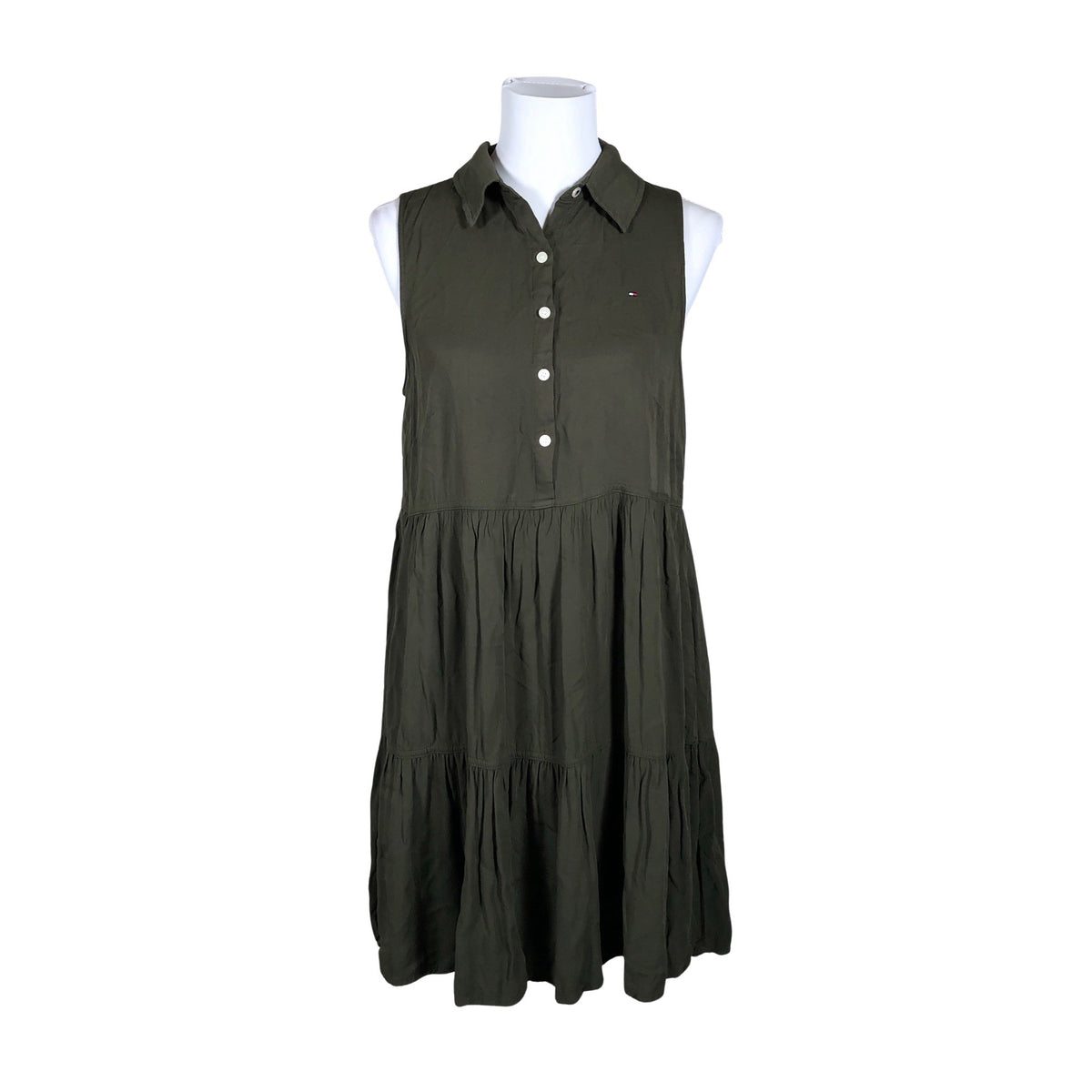 Unisex Tommy Hilfiger - Õhuke kleit, suurus 38 - Roheline (1)