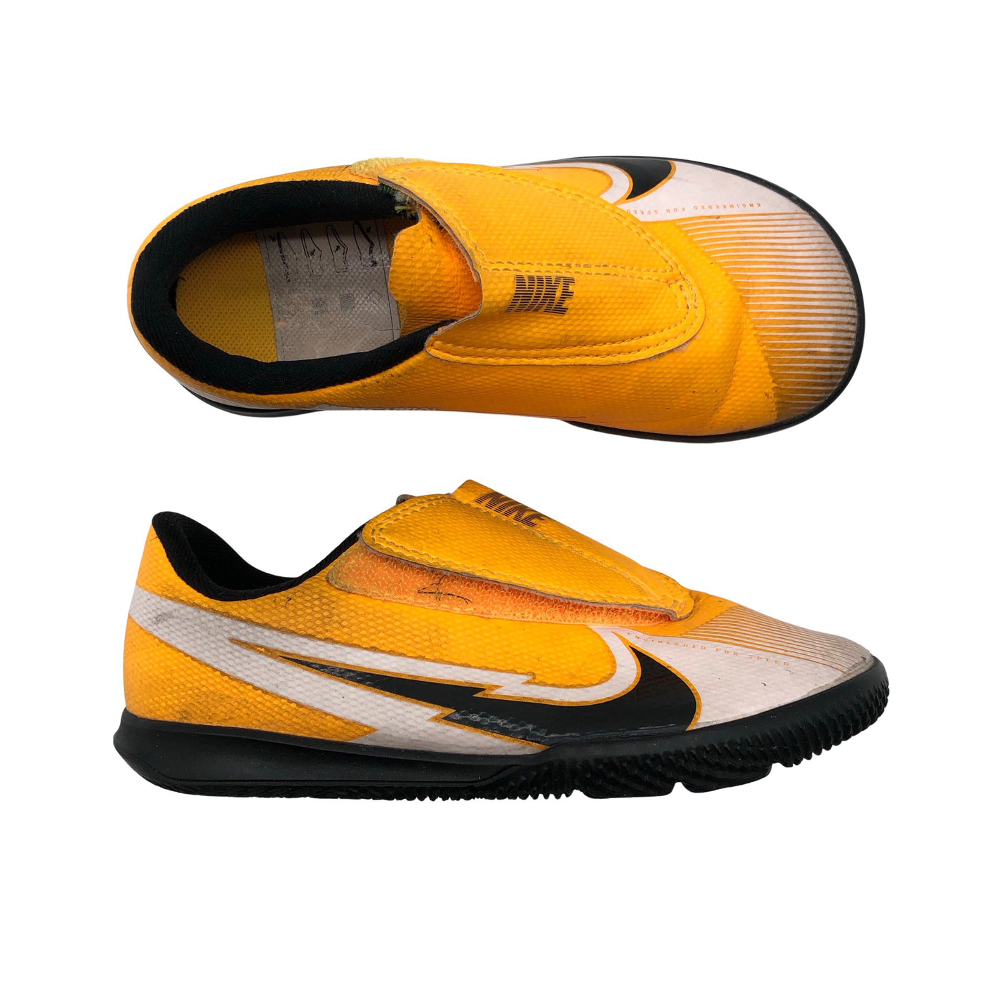 Unisex Nike - Jalgpallijalatsid , suurus 27 - Kollane (1)