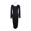 Unisex Taifun - Trikotaažist kleit, suurus 34 - Must ()