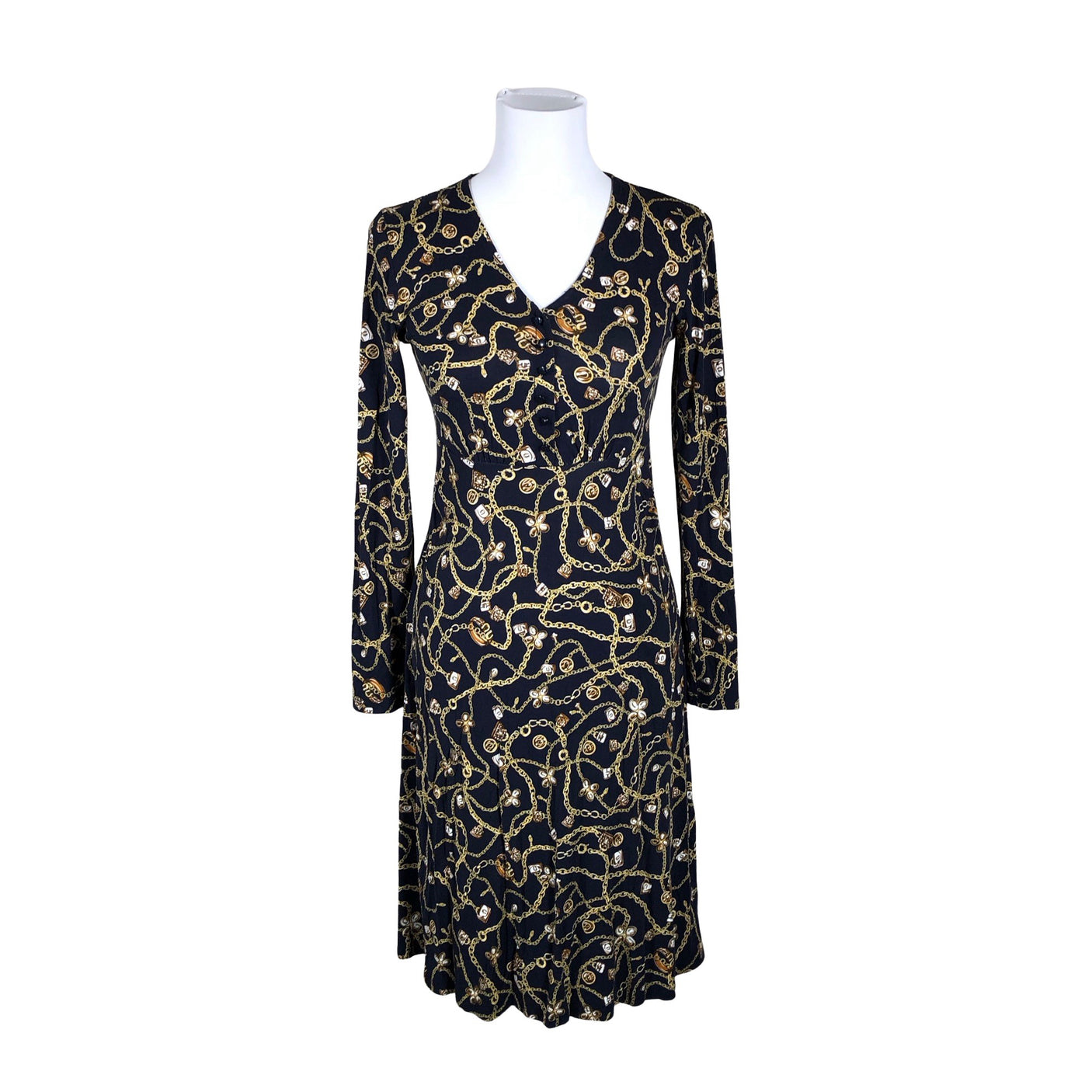 Unisex Cream - Trikotaažist kleit, suurus 34 - Sinine (1)
