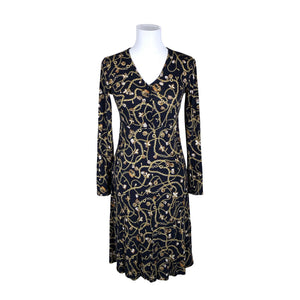 Unisex Cream - Trikotaažist kleit, suurus 34 - Sinine (1)