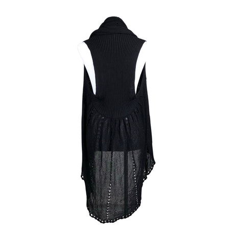 Unisex Taifun - Kootud vest, suurus 36 - Must (2)
